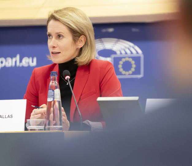 High Representative/Vice-President for Foreign Affairs and Security Policy Kaja Kallas at the Europe